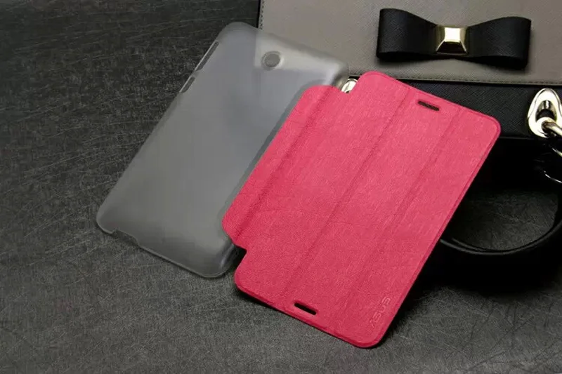 Slim Tri Fold Back Transparent Hard Back Cover Stand PC + PU Leather Funda Case For Asus FonePad 7 FE375CG FE7530CXG FE375 K019
Slim Tri Fold Back Transparent Hard Back Cover Stand PC + PU Leather Funda Case For Asus FonePad 7 FE375CG FE7530CXG FE375 K019
