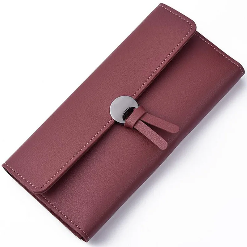 Fashion New Female Long Wallets Simple Korean Version Cross Pattern Buckle 3 Fold Envelope Women Card Holder Purse Clutch Wallet
Fashion New Female Long Wallets Simple Korean Version Cross Pattern Buckle 3 Fold Envelope Women Card Holder Purse Clutch Wallet