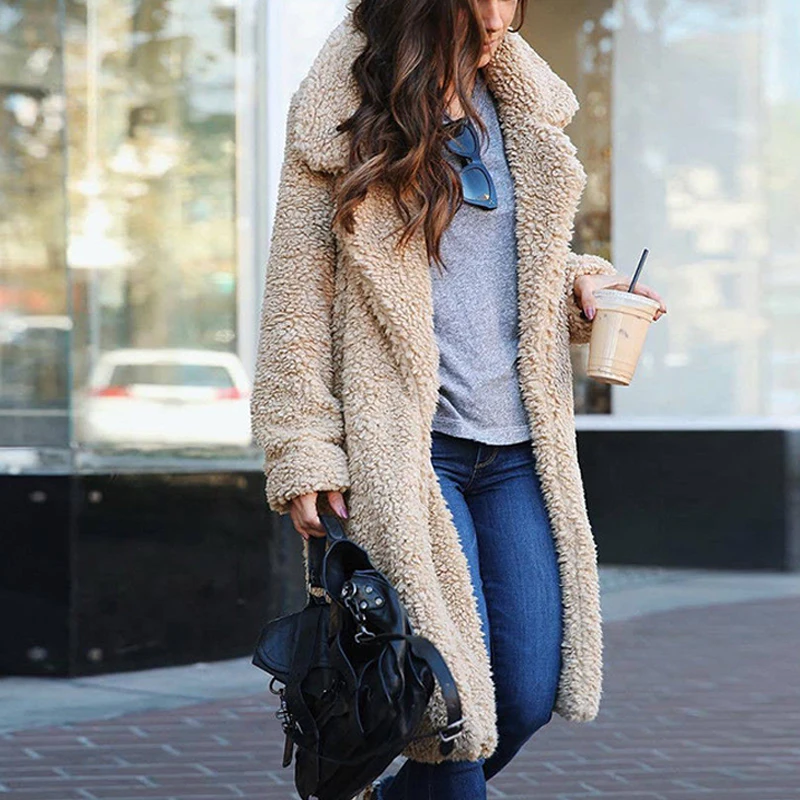 New Winter Women Long Faux Fur Coat Thicken Warm Long Sleeve Casual Fur Jackets Elegant Overcoat Outwear Plus Size 3XL
New Winter Women Long Faux Fur Coat Thicken Warm Long Sleeve Casual Fur Jackets Elegant Overcoat Outwear Plus Size 3XL