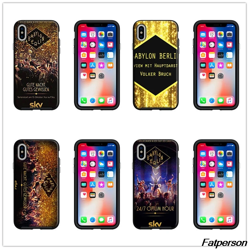 Babylon Berlin Season 2 Black soft Silicone TPU Phone Case Cover Shell For Apple iPhone X10 6 6s 7 8 8plus 5 5s SE Coque cases | Мобильные