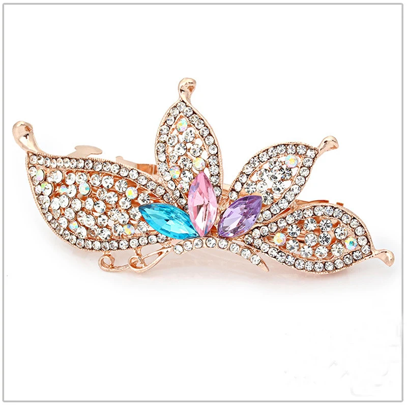 F&U Rhinestone Flower Shape Hairpins for Women Girls Rhinestone And Zinc Alloy Hair Clips Pins Styling Headwear 6 Colors Choice
F&U Rhinestone Flower Shape Hairpins for Women Girls Rhinestone And Zinc Alloy Hair Clips Pins Styling Headwear 6 Colors Choice