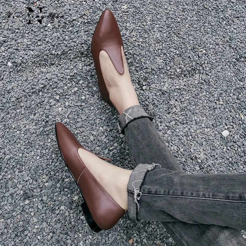 Women Flat Shoes Genuine Leather Barefoot Casual Shoes Woman Flats Oxfords Sneakers Female Footwear Sheepskin Loafers Shoes 2019
Women Flat Shoes Genuine Leather Barefoot Casual Shoes Woman Flats Oxfords Sneakers Female Footwear Sheepskin Loafers Shoes 2019
