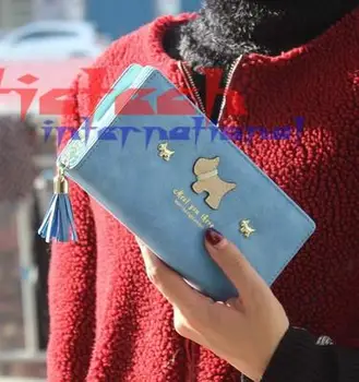 by dhl or ems 100pcs Cute Zipper Long Wallet Women Cartoon Dog PU Leather Women Purse Ladies Clutch Card Holder
by dhl or ems 100pcs Cute Zipper Long Wallet Women Cartoon Dog PU Leather Women Purse Ladies Clutch Card Holder