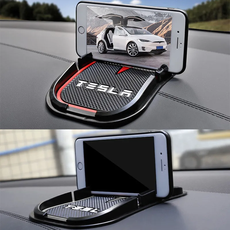 1pc Car Anti Slip Mat Sticky Pad with Logo Dashboard anti-slip mat phone key GPS holder Accessories for Tesla Model S Model X
1pc Car Anti Slip Mat Sticky Pad with Logo Dashboard anti-slip mat phone key GPS holder Accessories for Tesla Model S Model X