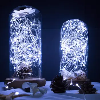 50pcs/lot 2M 20 LED Fairy String Light Warm White light on Silver Copper Wire for Xmas Party Wedding Bedroom Indoor Decoration
50pcs/lot 2M 20 LED Fairy String Light Warm White light on Silver Copper Wire for Xmas Party Wedding Bedroom Indoor Decoration