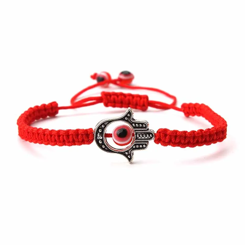 EVIL EYE 1pc New Evil Eye Red Thread Bracelet Red Beads Braid Rope Chain Bracelet For Women Men Bracelet Lucky Eye Jewelry
EVIL EYE 1pc New Evil Eye Red Thread Bracelet Red Beads Braid Rope Chain Bracelet For Women Men Bracelet Lucky Eye Jewelry
