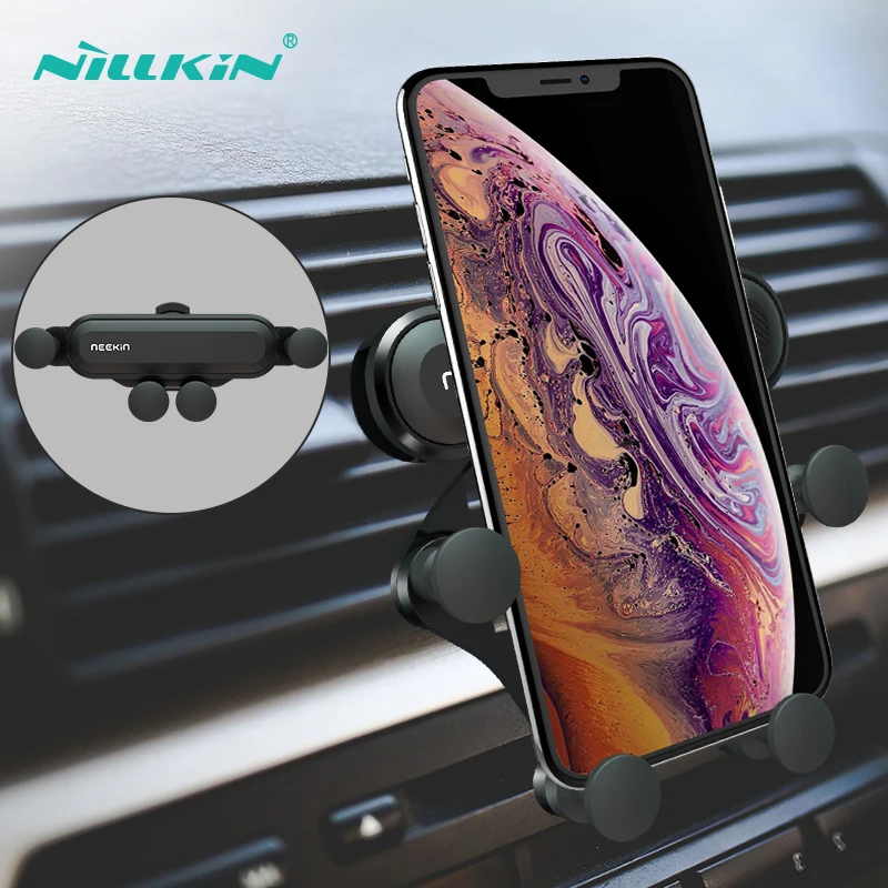 Держатель для телефона NILLKIN подставка iPhone 8X7 гравитационная Samsung S9 S8 поддержка 4 6 5