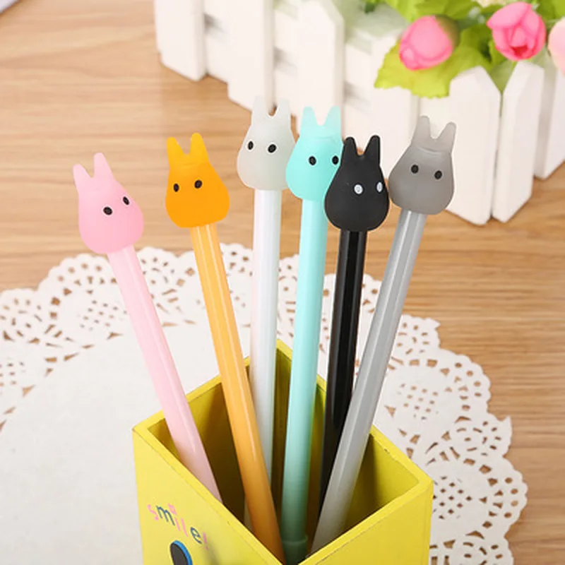 1pcs Cartoon Gel Pens Stationery 0.5mm Cute Pens Student Black Gel Pen Novelty Kawaii Pen Stationery Kawaii School Supplies
1pcs Cartoon Gel Pens Stationery 0.5mm Cute Pens Student Black Gel Pen Novelty Kawaii Pen Stationery Kawaii School Supplies