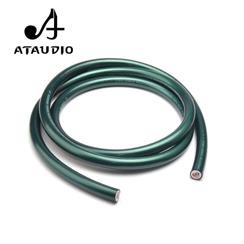 ATAUDIO кабель питания Hi Fi высокочистый OCC для самостоятельной сборки|Кабели VGA| |