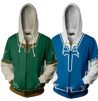 The Legend of Zelda Zipper Coat Hoodie Cosplay 3D print sweatshirt Jacket Long Sleeve Sweatshirt New Arrival
The Legend of Zelda Zipper Coat Hoodie Cosplay 3D print sweatshirt Jacket Long Sleeve Sweatshirt New Arrival