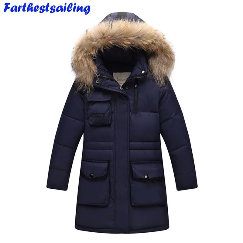2108 Winter Jacket for Boys -30 Degree Thick Warm Duck Down Jackets Children Parka Clothing Outerwear Kids Coats with Fur Hood 
2108 Winter Jacket for Boys -30 Degree Thick Warm Duck Down Jackets Children Parka Clothing Outerwear Kids Coats with Fur Hood