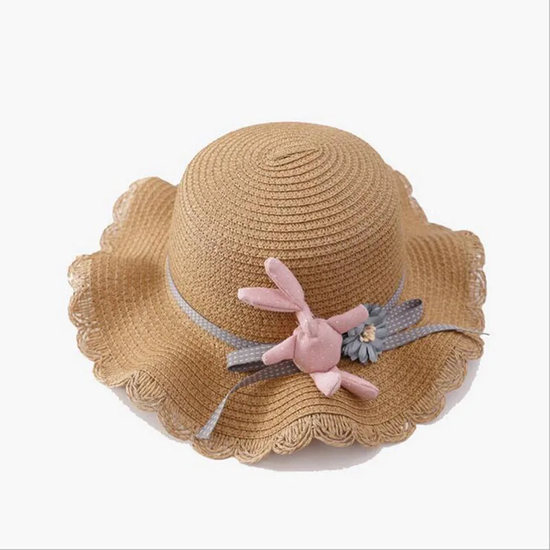BINGYUANHAOXUAN NEW Fashion Rabbit Sun Hat Cute Children's Bow Beach Hat Casual Girls Summer Cap Kids Wavy Straw Sea Hats
BINGYUANHAOXUAN NEW Fashion Rabbit Sun Hat Cute Children's Bow Beach Hat Casual Girls Summer Cap Kids Wavy Straw Sea Hats