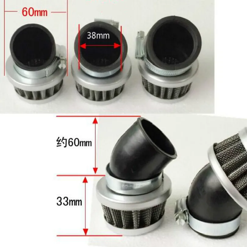 free shipping angle head motorcycle air filter motorcycle waterproof Modified mushroom head large flow for Inside diameter 38mm
free shipping angle head motorcycle air filter motorcycle waterproof Modified mushroom head large flow for Inside diameter 38mm