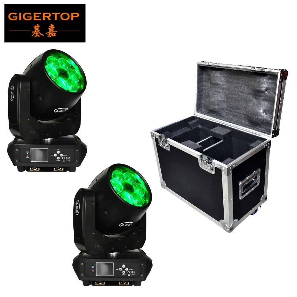 TIPTOP Stackable 2in1 Flightcase Pack 6x40W Osram RGBW Led Mini Moving Head B Eye Light DMX10/17 Channels Zoom Function CE ROHS
TIPTOP Stackable 2in1 Flightcase Pack 6x40W Osram RGBW Led Mini Moving Head B Eye Light DMX10/17 Channels Zoom Function CE ROHS