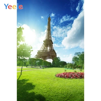 Yeele Vinyl Eiffel Tower Grassland Wedding Love Photography Background Birthday Party Photographic Backdrop For Photo Studio
Yeele Vinyl Eiffel Tower Grassland Wedding Love Photography Background Birthday Party Photographic Backdrop For Photo Studio