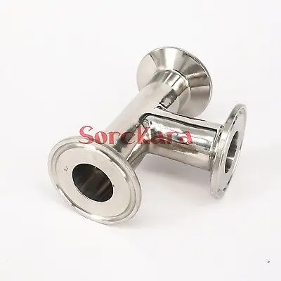 57mm O/D 304 Stainless Steel Sanitary Ferrule Tee Connector Pipe Fitting Tri Clamp
57mm O/D 304 Stainless Steel Sanitary Ferrule Tee Connector Pipe Fitting Tri Clamp