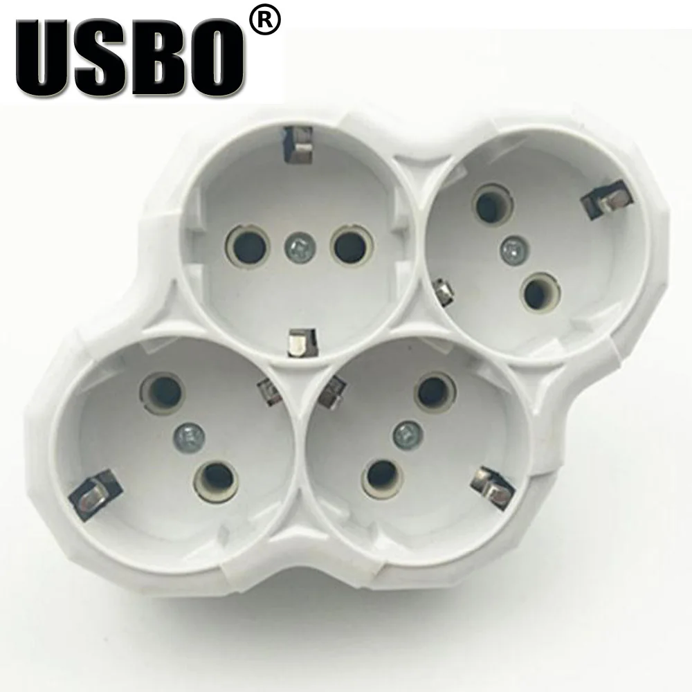 Hot White Copper 250V 10A/16A EU German Universal electrical Plug Adapter Portable Europe 4way Expansion travel adaptor Socket
Hot White Copper 250V 10A/16A EU German Universal electrical Plug Adapter Portable Europe 4way Expansion travel adaptor Socket