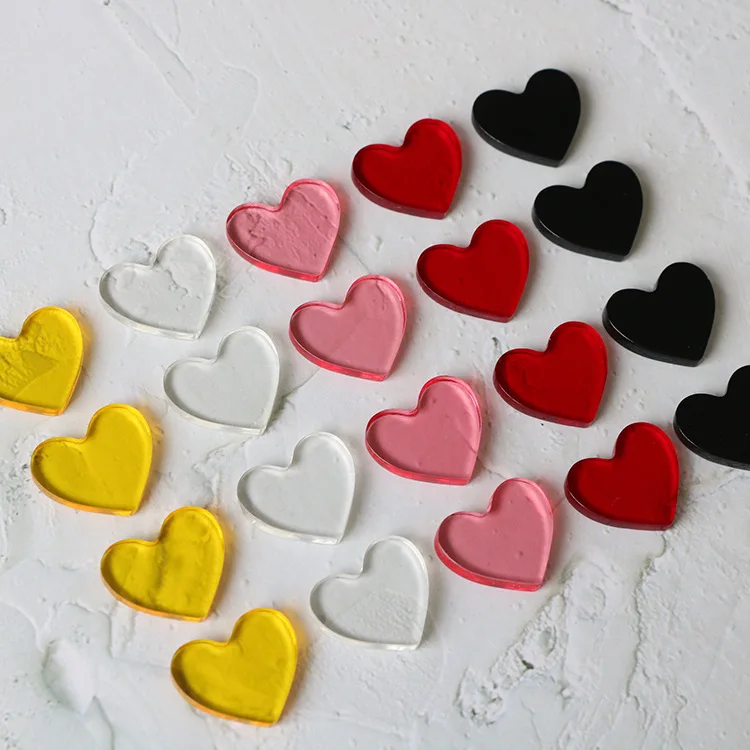 50pcs 19mm Fashion Resin Acrylic Heart Earring Pendant Connectors DIY Jewelry Findings Wholesale Supply
50pcs 19mm Fashion Resin Acrylic Heart Earring Pendant Connectors DIY Jewelry Findings Wholesale Supply