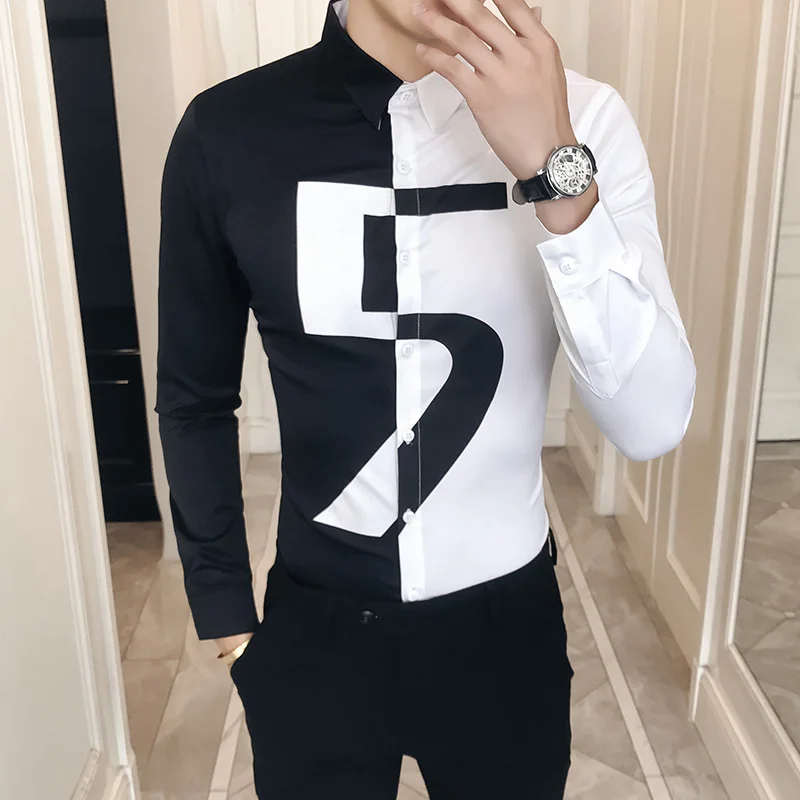 High Quality Floral Shirt Men Slim Fit Long Sleeve Casual Male Shirts Digital Print Night Club Prom Tuxedo Shirt Blouse Homme
High Quality Floral Shirt Men Slim Fit Long Sleeve Casual Male Shirts Digital Print Night Club Prom Tuxedo Shirt Blouse Homme