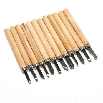 12pcs DIY Wood Carving Cutterly Woodworking Engraving Tool Manual Cutter Tools LO88
12pcs DIY Wood Carving Cutterly Woodworking Engraving Tool Manual Cutter Tools LO88