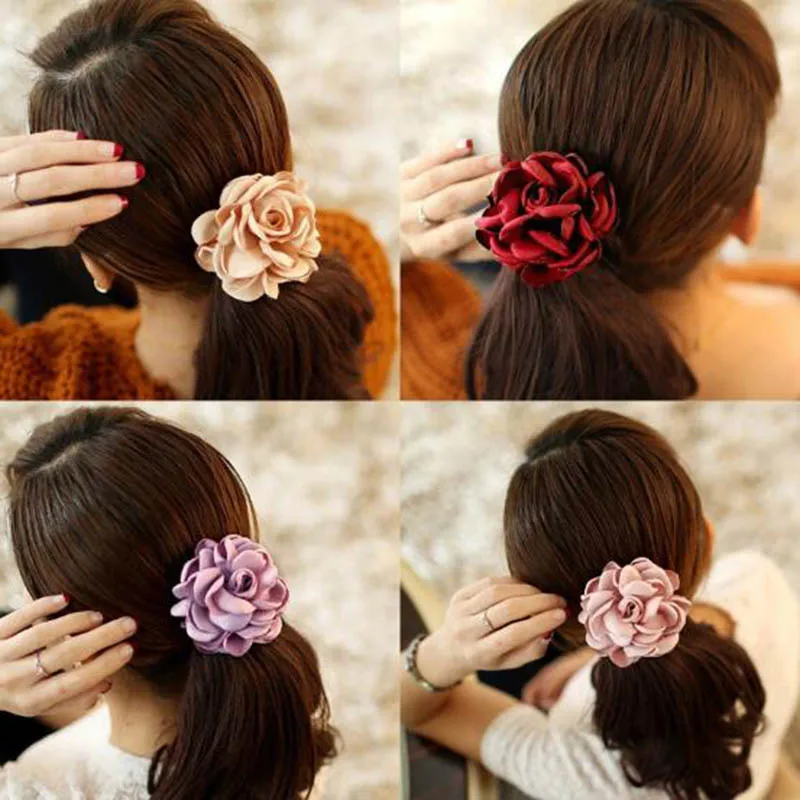 New Women Floral Elastic Hair Bands Casual Red Beauty Hair Circle Girl hair ties accessories Cute Brand Headwear
New Women Floral Elastic Hair Bands Casual Red Beauty Hair Circle Girl hair ties accessories Cute Brand Headwear