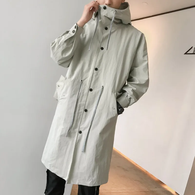 2018 Winter New Men's Windbreaker Casual Fashion Black Khaki Loose Large Size Comfortable Windproof Long-sleeved Hood Coat Man
2018 Winter New Men's Windbreaker Casual Fashion Black Khaki Loose Large Size Comfortable Windproof Long-sleeved Hood Coat Man