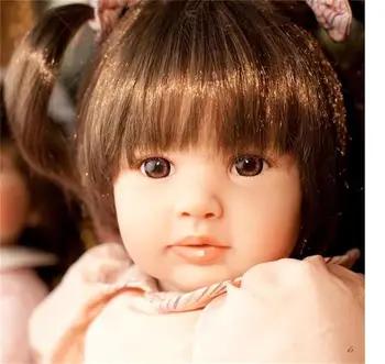 24"Doll Reborn Toys Soft Cloth Body Silicone Toddler Reborn Babies Girl Jessica adoras doll Toys Christmas Gift Bonecas
24"Doll Reborn Toys Soft Cloth Body Silicone Toddler Reborn Babies Girl Jessica adoras doll Toys Christmas Gift Bonecas