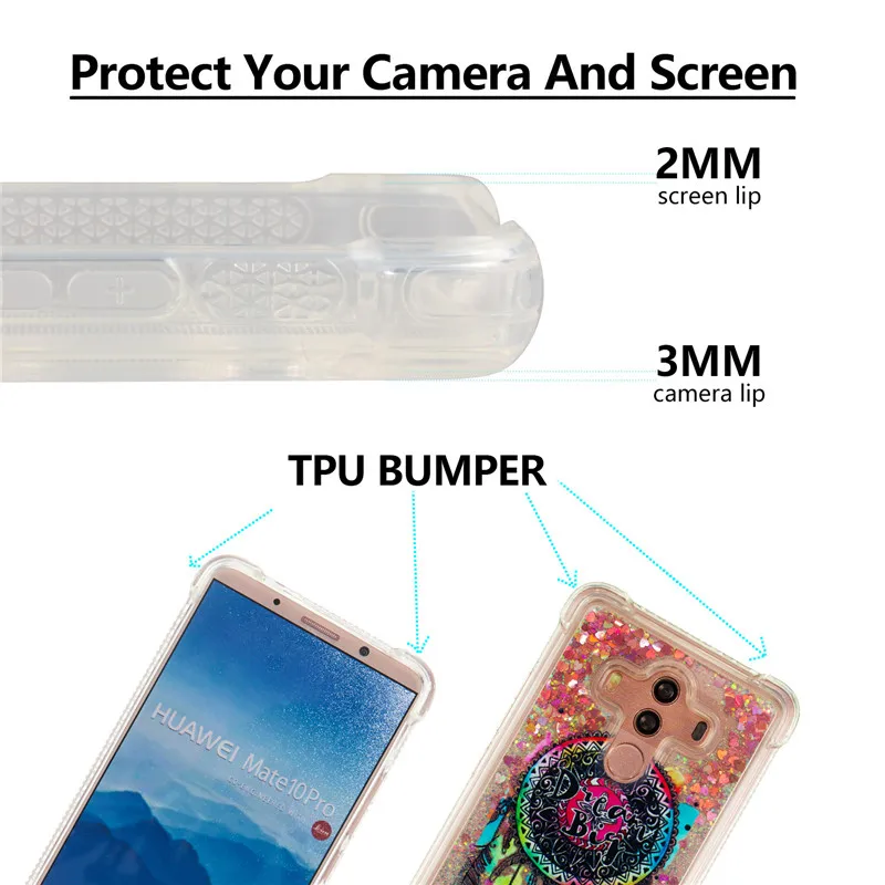 P Smart Phone Case For Huawei P20 Lite Mate10 Lite Cases Glitter 3D cute Soft TPU Silicone Case For Huawei P8 P9Lite 2017 Covers (30)