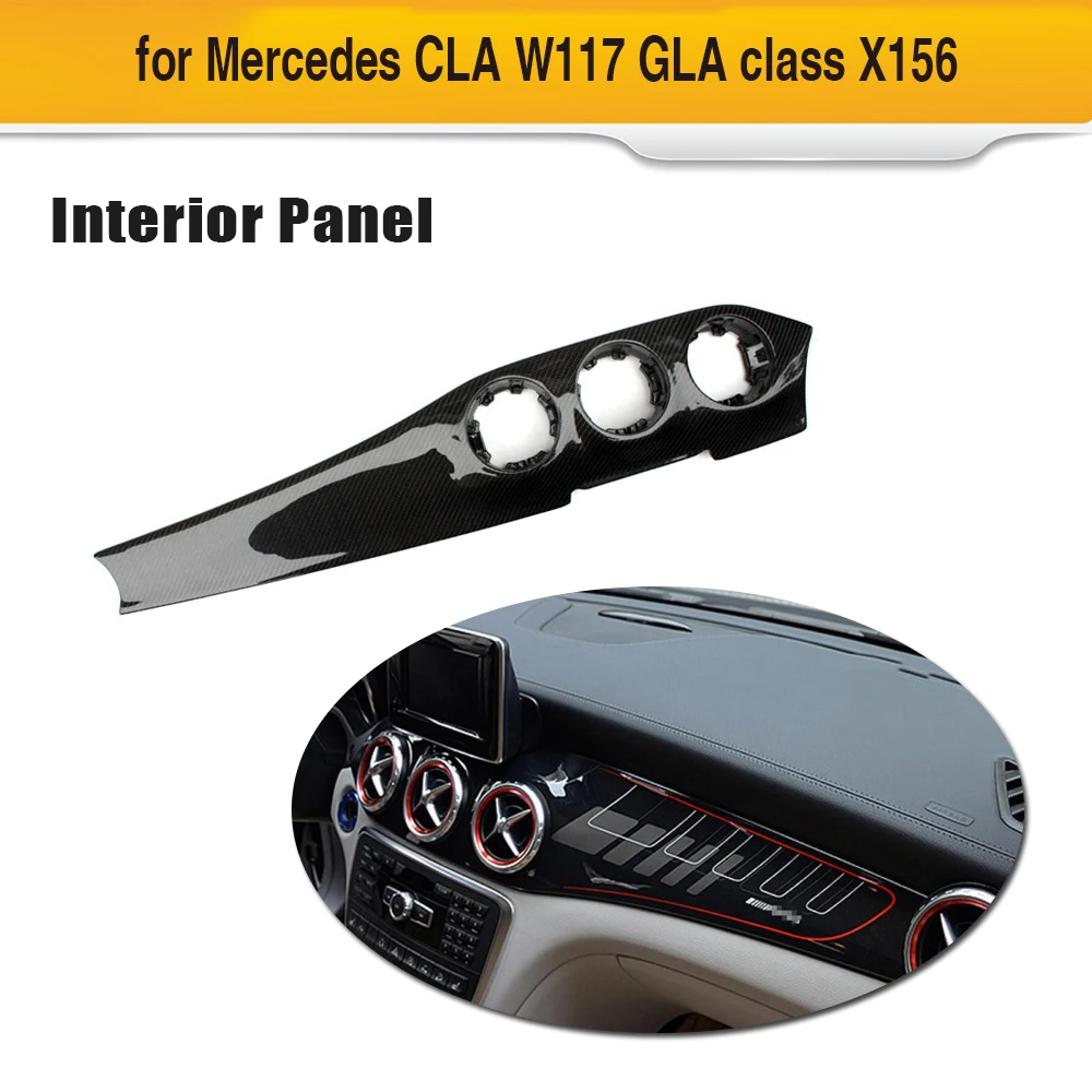 For CLA Carbon Fiber Dashboard Trim GLA Cover Control Panel For Mercedes Benz X156 CLA W117 GLA X156 2013-18 Carbon Fiber
For CLA Carbon Fiber Dashboard Trim GLA Cover Control Panel For Mercedes Benz X156 CLA W117 GLA X156 2013-18 Carbon Fiber