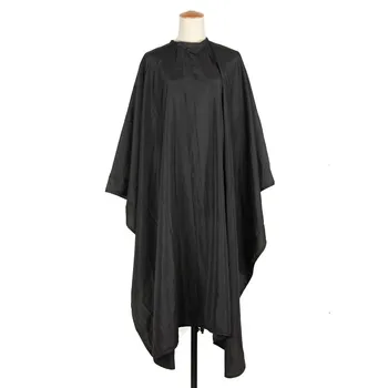 

Pro 1Pc Salon Hair Cut Hairdressing Cape Barbers Black Waterproof Hairdresser Gown Wrap Cloth Hairstyling Tools Hot