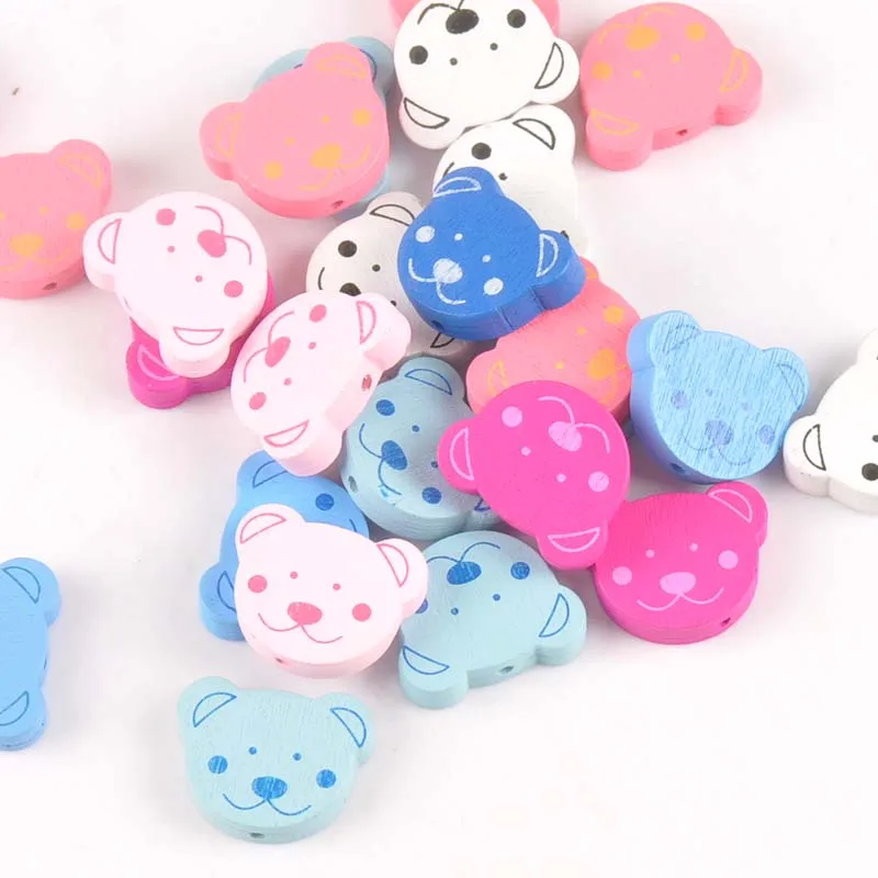 20pcs Mixed Bear Pattern Wooden Spacer Beads For Jewelry making DIY 24x19mm MT1455X
20pcs Mixed Bear Pattern Wooden Spacer Beads For Jewelry making DIY 24x19mm MT1455X