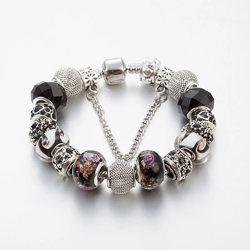 ANNAPAER Dropshipping New Flower Charm Bracelets & Bangles With Snake Chain Crystal Beads Bracelet for Women Jewelry Gift B15162
ANNAPAER Dropshipping New Flower Charm Bracelets & Bangles With Snake Chain Crystal Beads Bracelet for Women Jewelry Gift B15162