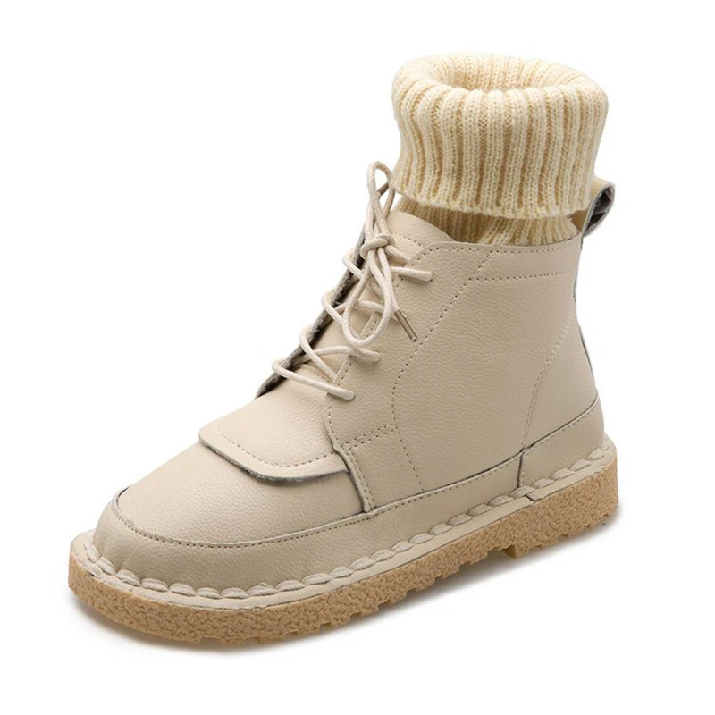 Fashion Women Winter Boots Suede Ankle Snow Boots Female Lace Up Warm Plush Socks Shoes High Quality Booties Mujer Dr Martins
Fashion Women Winter Boots Suede Ankle Snow Boots Female Lace Up Warm Plush Socks Shoes High Quality Booties Mujer Dr Martins