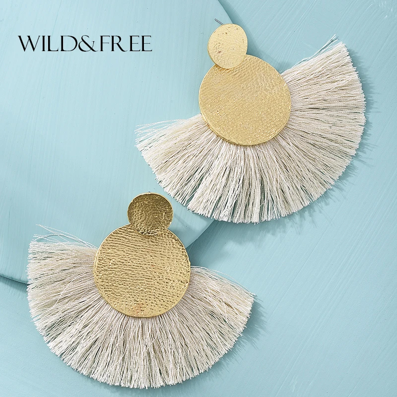 Wild&Free 4 Colors Bohemian Tassel Earrings For Women Fashion Jewelry Big Fringed Hanging Dangle Drop Earrings Brincos 2018 New
Wild&Free 4 Colors Bohemian Tassel Earrings For Women Fashion Jewelry Big Fringed Hanging Dangle Drop Earrings Brincos 2018 New