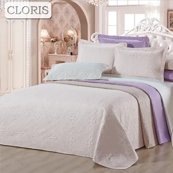 CLORIS Hot Moscow Delivery Europe White Cotton Three Piece Embroidered Bed Cover Quilt Vintage Bedding High Quality Luxury
CLORIS Hot Moscow Delivery Europe White Cotton Three Piece Embroidered Bed Cover Quilt Vintage Bedding High Quality Luxury