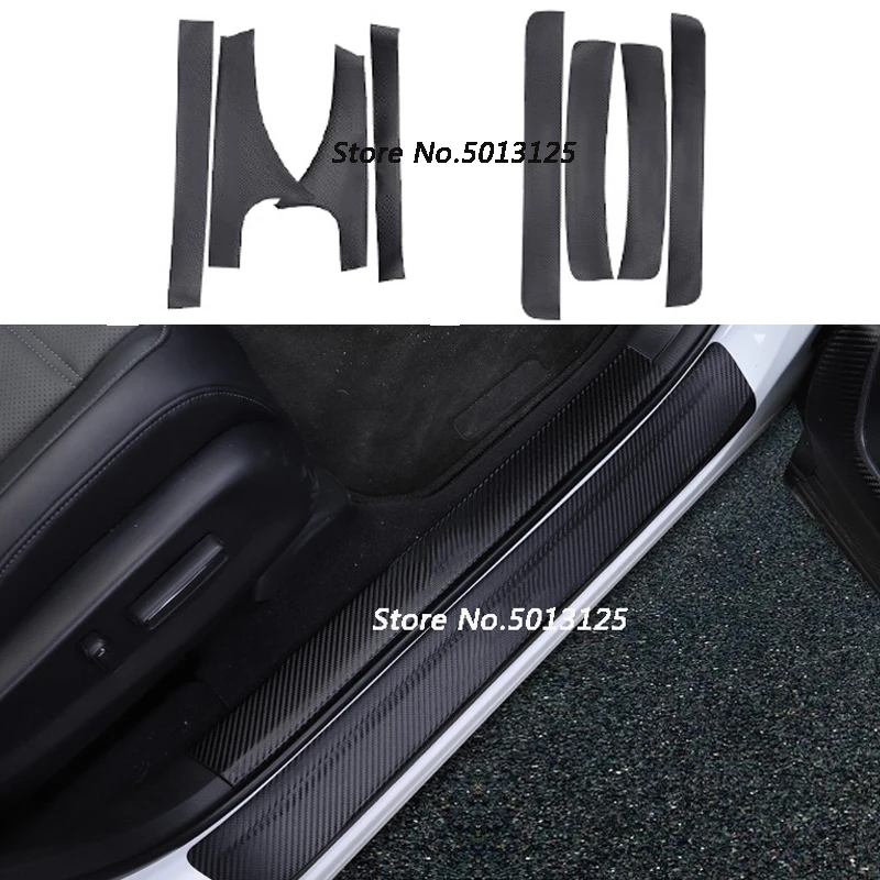 Car Door Sill Carbon Fiber PU Leather Sticker Scuff Plate Guards Welcome Pedal For Honda Civic 10th 2017 2018 2019 Accessories
Car Door Sill Carbon Fiber PU Leather Sticker Scuff Plate Guards Welcome Pedal For Honda Civic 10th 2017 2018 2019 Accessories