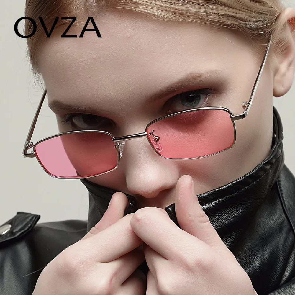 OVZA Rectangle Sunglasses Mens Fashion Mirror Sunglasses Women Vintage Narrow Glasses Classic Metal Frames S4005
OVZA Rectangle Sunglasses Mens Fashion Mirror Sunglasses Women Vintage Narrow Glasses Classic Metal Frames S4005