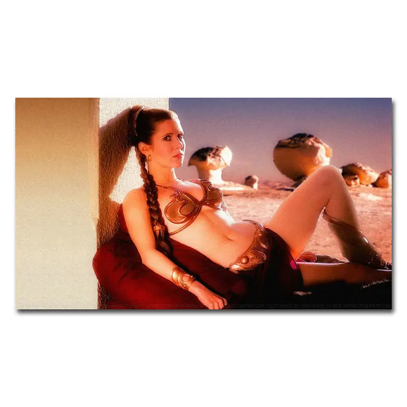 Carrie Fisher - Princess Leia Organa Star War Movie Wall Art Paint Decor Silk Prints Silk Art Poster Paintings NoFrame
Carrie Fisher - Princess Leia Organa Star War Movie Wall Art Paint Decor Silk Prints Silk Art Poster Paintings NoFrame