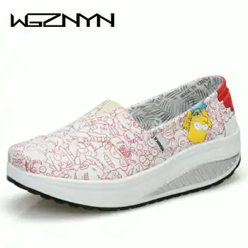 2020 NEW Autumn Spring Ladies Canvas Shoes Women Print Flats Casual Loafers Platform Sneakers Slip On Swing Shoes Woman 35-40 W5
2020 NEW Autumn Spring Ladies Canvas Shoes Women Print Flats Casual Loafers Platform Sneakers Slip On Swing Shoes Woman 35-40 W5