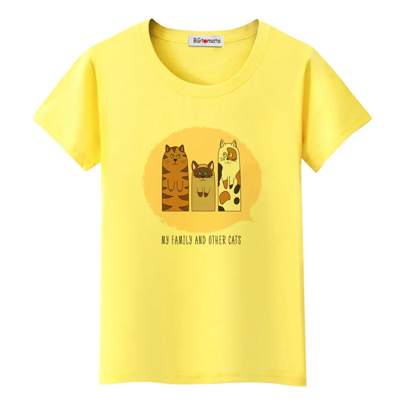 Женская футболка BGtomato three cat lovely женская забавная футболка cartoon animal, Женская Футболка harajuku, женская футболка
Женская футболка BGtomato three cat lovely женская забавная футболка cartoon animal, Женская Футболка harajuku, женская футболка