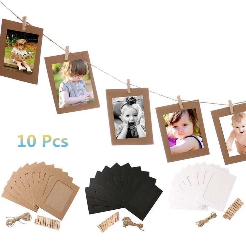 10 Pcs/Set Vintage Paper Photo Frame Wall Mural Wedding Decoration Photos Frames Bachelorette Party Wall Film Hanging Rope Clip
10 Pcs/Set Vintage Paper Photo Frame Wall Mural Wedding Decoration Photos Frames Bachelorette Party Wall Film Hanging Rope Clip