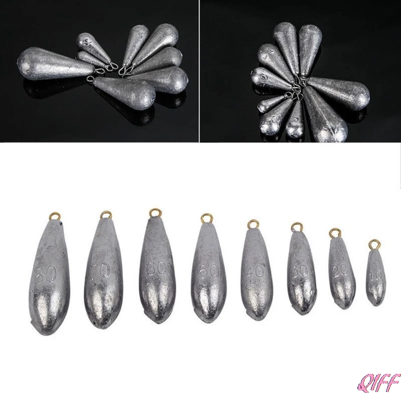 Dropshipping Ocean Boat Fishing Lead Sinkers Plummet Saltwater Waterdrop Design 10g-80g New APR28
Dropshipping Ocean Boat Fishing Lead Sinkers Plummet Saltwater Waterdrop Design 10g-80g New APR28