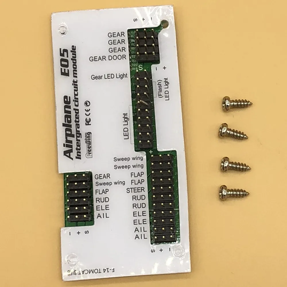 Controller Board for Freewing Twin 80mm rc plane jet F-14 F14 Tomcat with Variable Sweep Wing
Controller Board for Freewing Twin 80mm rc plane jet F-14 F14 Tomcat with Variable Sweep Wing
