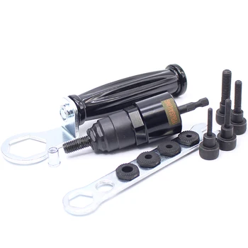 M4-M5-M6-M8-M10 Electrical Rivet Nut Gun Steel and Alu Battery Riveter Adapter Insert Nut Cordless Drill Adaptor Riveting Tools
M4-M5-M6-M8-M10 Electrical Rivet Nut Gun Steel and Alu Battery Riveter Adapter Insert Nut Cordless Drill Adaptor Riveting Tools
