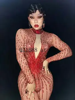 Female singer DjDs guest gogo sexy show red full full sequined long sleeve pants stage costume bodysuit long sleeve
Female singer DjDs guest gogo sexy show red full full sequined long sleeve pants stage costume bodysuit long sleeve