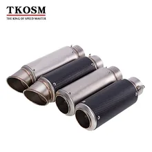 TKOSM Motorcycle Exhaust Laser Pipe Muffler Inlet 51mm 61mm Exhaust Mufflers Carbon Fiber Exhaust Pipe With Sticker Laser 
TKOSM Motorcycle Exhaust Laser Pipe Muffler Inlet 51mm 61mm Exhaust Mufflers Carbon Fiber Exhaust Pipe With Sticker Laser