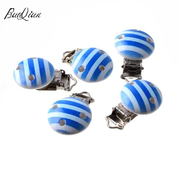5pcs Mixed Cute Pacifier Clasps Wooden Blue stripe Pattern Health Holders Child Funny pacifier Holder Clips
5pcs Mixed Cute Pacifier Clasps Wooden Blue stripe Pattern Health Holders Child Funny pacifier Holder Clips