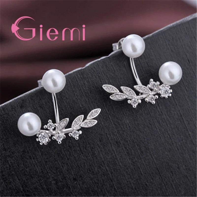 Top Quality 925 Sterling Silver Women Beautful Pearl Stud Earrings Pave Shinning Crystal Best Accessories For Young Lady
Top Quality 925 Sterling Silver Women Beautful Pearl Stud Earrings Pave Shinning Crystal Best Accessories For Young Lady