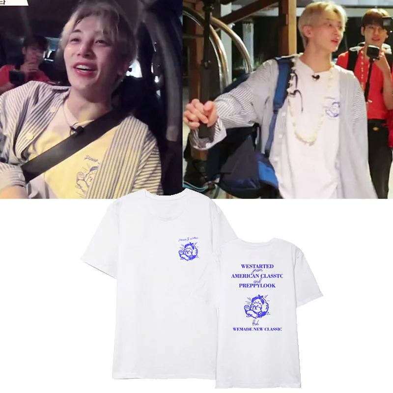 kpop seventeen 17 Jeonghan same Cartoon print tshirt Summer style Women/Men Short sleeve T shirt tops korean clothes
kpop seventeen 17 Jeonghan same Cartoon print tshirt Summer style Women/Men Short sleeve T shirt tops korean clothes