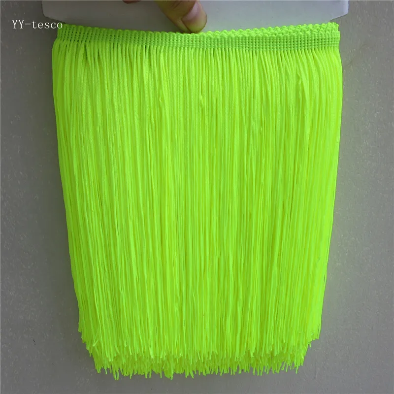 10Yard 25CM Fluorescent yellow Fringe Trim Tassel Lace Fringe Trimming For Diy Latin Dress Stage Clothes Accessories Lace Ribbon
10Yard 25CM Fluorescent yellow Fringe Trim Tassel Lace Fringe Trimming For Diy Latin Dress Stage Clothes Accessories Lace Ribbon